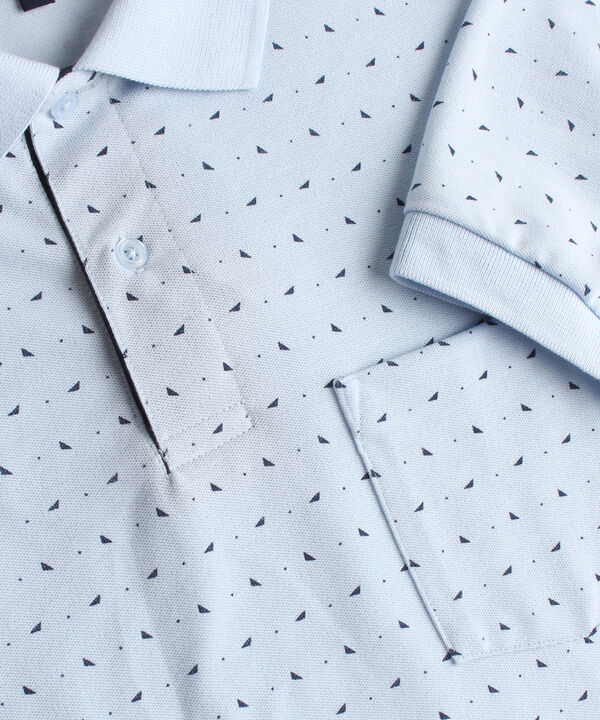 Polo Corte Slim Fit Blanco